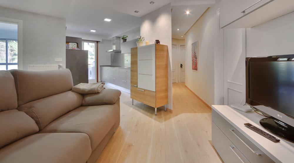 cocina salon comedor abiertos