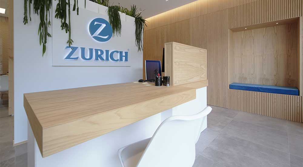 interiorismo proiektua zurich aseguruak